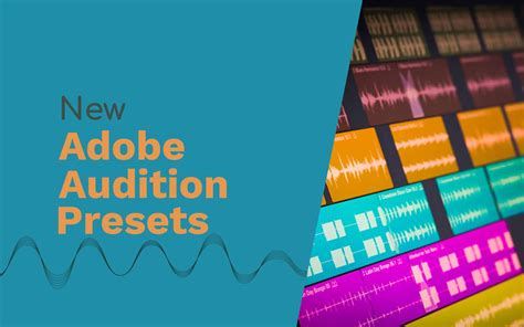 But they are all contained within. . Adobe audition presets